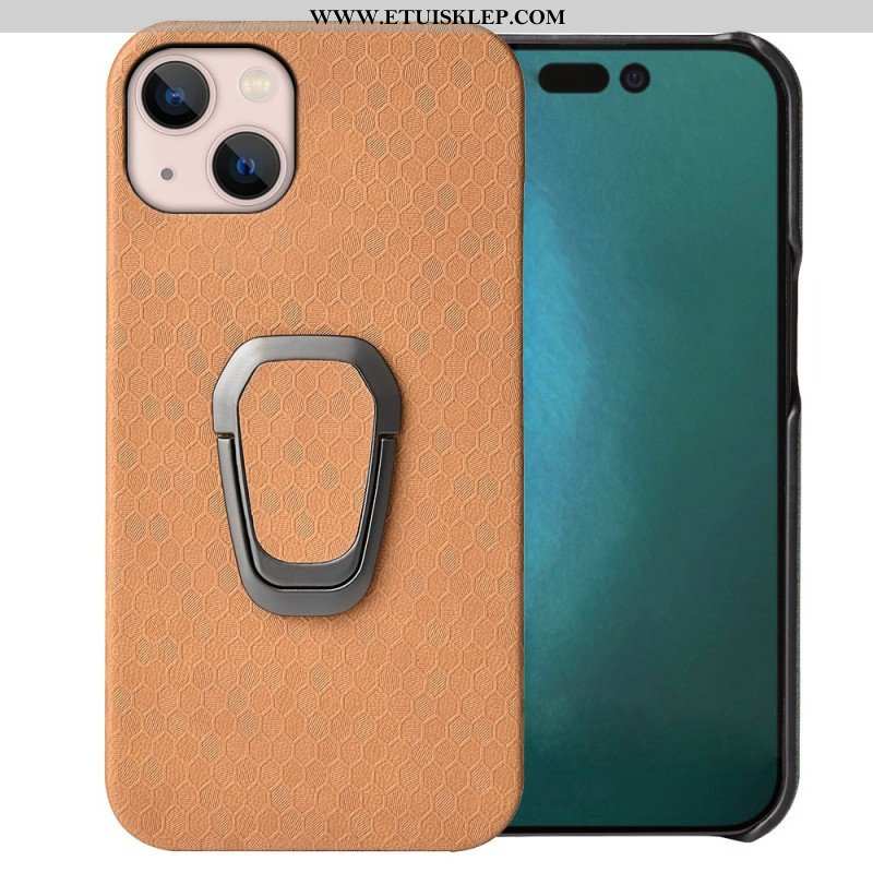 Etui do iPhone 14 Plaster Miodu Ze Wspornikiem Pierścienia